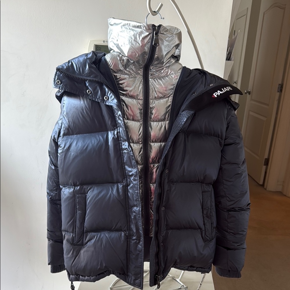 PAJAR Arctic women’s down fill Graphite and Silver Puffer Jacket
